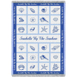 Paradise Oriental Blue Wall Tapestry
