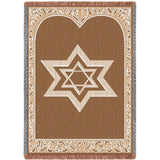 Star of David Tan Blanket