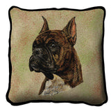 Boxer  Brindle Pillow Cover
