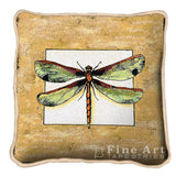 Butterfly Dragonfly I Pillow