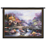 Going Home Wall Tapestry With Rod