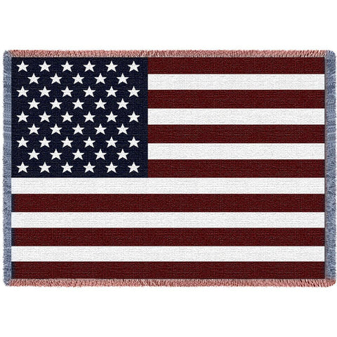 American Flag Mini Blanket