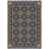 1845 Quilt Navy Blanket