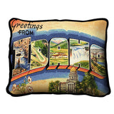 Greetings From Idaho Pillow