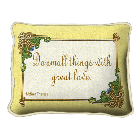 Do Small Things Pillow