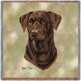Labrador Retriever Chocolate 2 Small Blanket