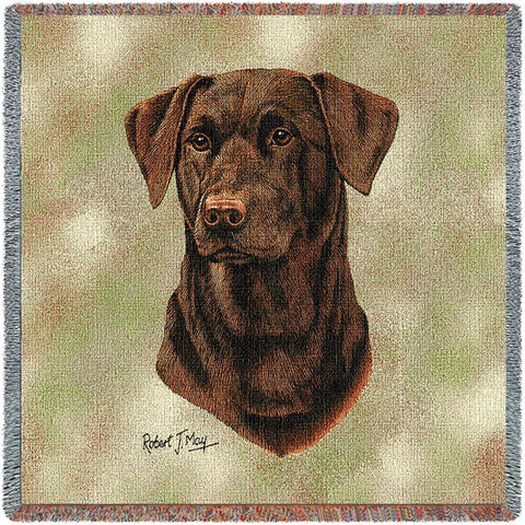 Labrador Retriever Chocolate 2 Small Blanket