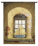Lighthouse Window Wall Tapestry