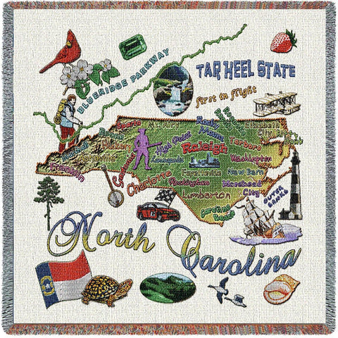 North Carolina State Small Blanket