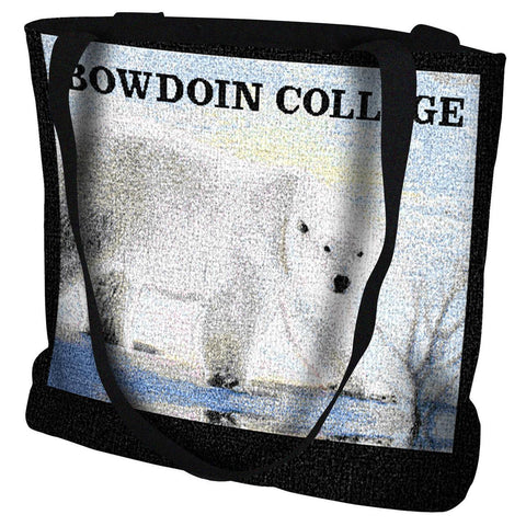 Bowdoin College Bear Tote Bag