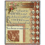 Musicians Serenity Prayer Blanket
