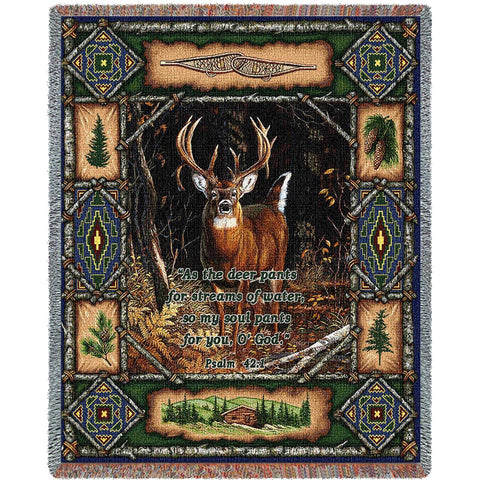 Deer Lodge Psalm Blanket