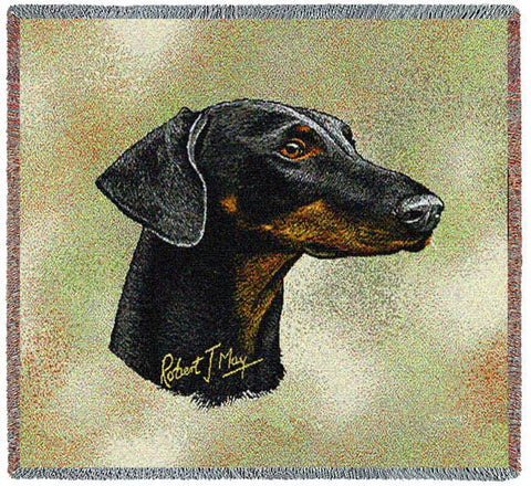 Doberman Pinscher 2 Small Blanket