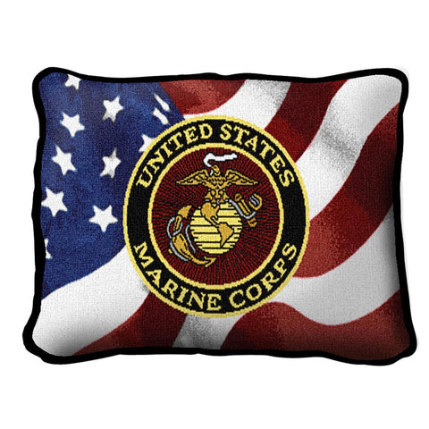 Marine Logo Pillow