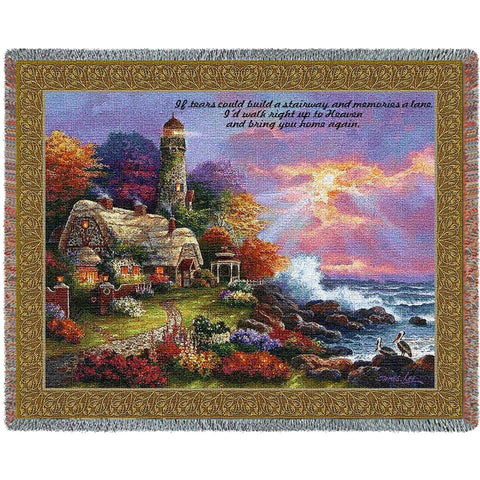 Urns with Pomegranates Large Wall Tapestry