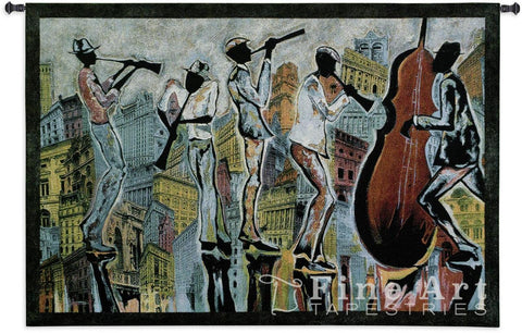 Jazz Reflections I Wall Tapestry