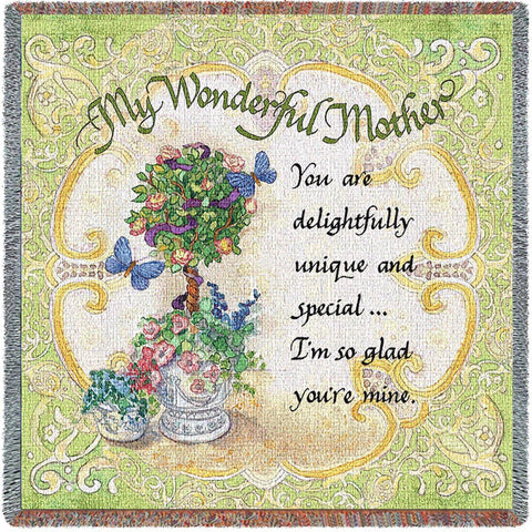 My Wonderful Mother Small Blanket