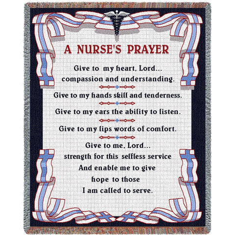 A Nurse's Prayer Blanket