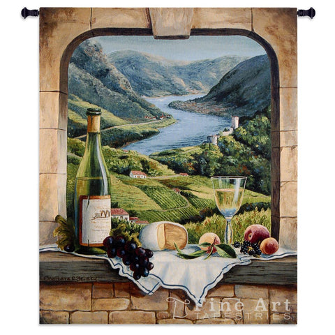 Rhine Wine Moment Wall Tapestry
