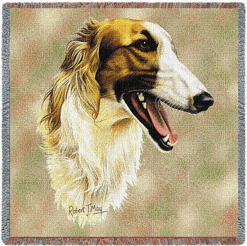 Borzoi Small Blanket