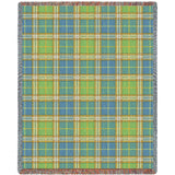Freshwater Plaid Blanket