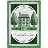 Golden Scroll Wall Tapestry