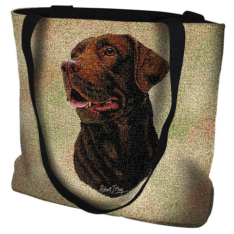 Labrador Retriever Chocolate Tote Bag