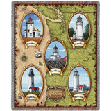 Lighthouses of the Northwest Blanket
