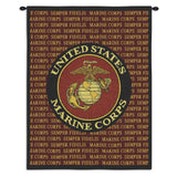 Semper Fi Wall Tapestry With Rod