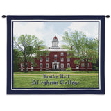 Alleghany College Bentley Hall Wall Tapestry With Rod