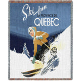 Ski Quebec Blanket