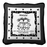 Sisters Huggin Spanish Pillow