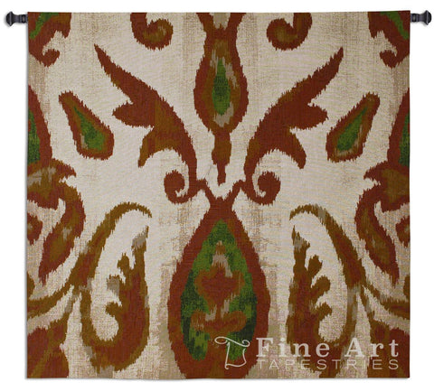 Ikat Citrus Wall Tapestry
