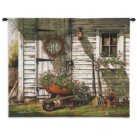 Spring Cleaning Wall Tapestry With Rod