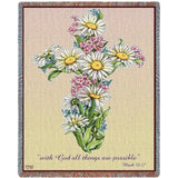 Daisy Cross Blanket