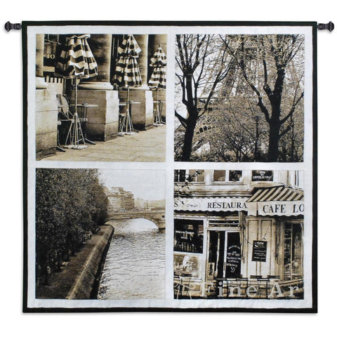 Parisian Moments Wall Tapestry