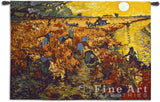 The Red Vineyard Wall Tapestry