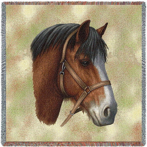 Clydesdale Horse Small Blanket