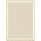 Herringbone Natural Blanket