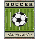Thanks Coach Soccer Blanket