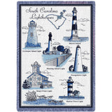 Lighthouses of South Carolina Blanket