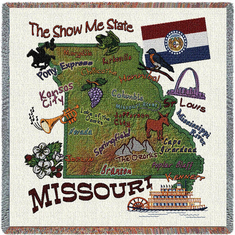 Missouri State Small Blanket
