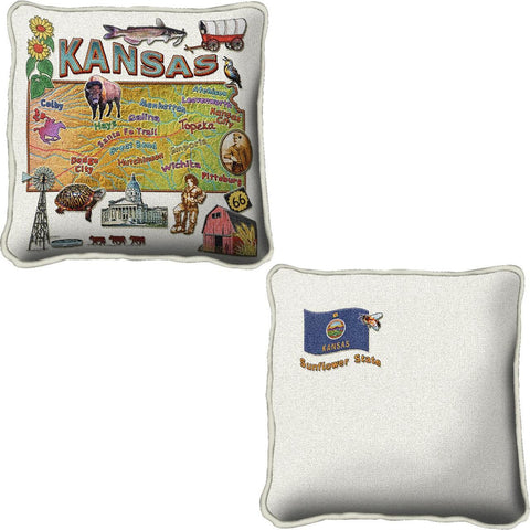 Kansas State Pillow