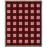 Watermelon Plaid Blanket