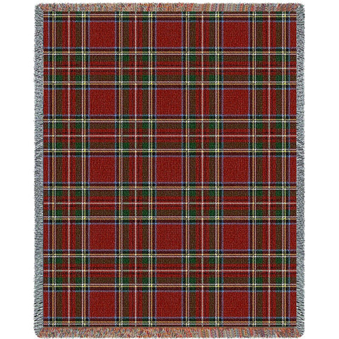 Stewart Royal Plaid Blanket
