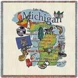 Michigan State Small Blanket