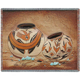 Zuni Pottery Blanket