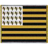 Georgia Institute of Technology Flag Stadium Blanket