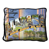 Greetings From Alabama Pillow
