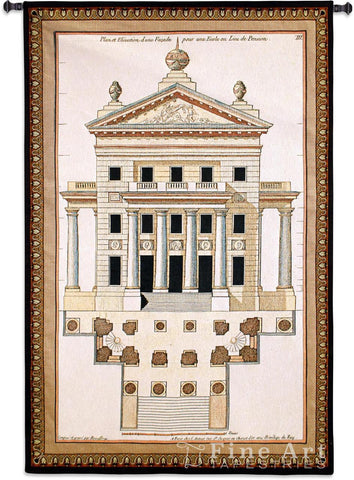 Palladio Facade II Wall Tapestry